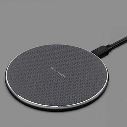 K8 15W Universal Aluminum Alloy Mobile Phone Wireless Charger, with 1m Cable, with 50cm Cable