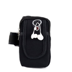 Running Mobile Phone Arm Bag Sports Mobile Phone Arm Sleeve, 10.5x19cm (Red), 10.5x19cm (Black), 10.5x19cm (Orange), 10.5x19cm (Light Blue), 10.5x19cm (Navy Blue)