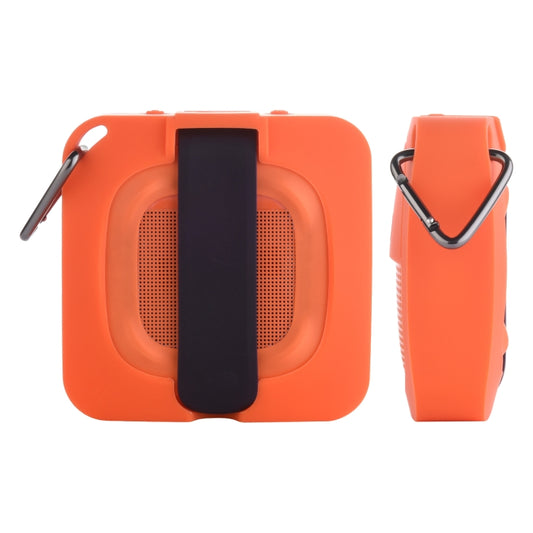 Anti-Drop Silicone Audio Storage Protective Cover For Bose Soundlink Micro, Silicone case  Orange, Silicone case  Dark Gray, Silicone case Stone Blue