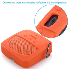 Anti-Drop Silicone Audio Storage Protective Cover For Bose Soundlink Micro, Silicone case  Orange, Silicone case  Dark Gray, Silicone case Stone Blue