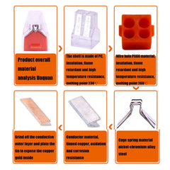 10 PCS VSE-104 Fast Wire Connector Terminal