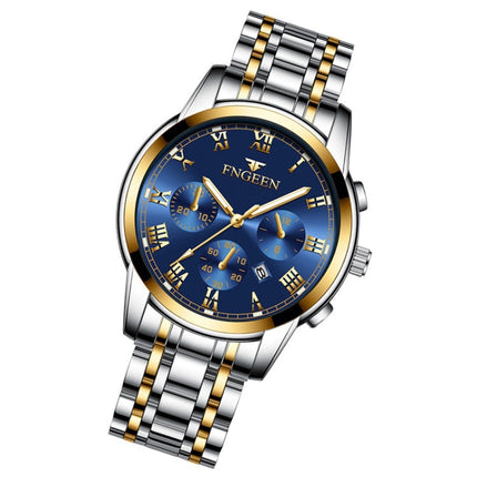 FNGEEN 4006 Men Automatic Mechanical Watch Waterproof Quartz Watch