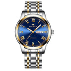 Between Gold Blue Surface