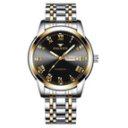 Between Gold Black Surface