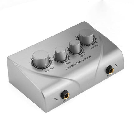 Karaoke Sound Mixer Professional Audio System Portable Mini Digital Audio Sound Karaoke Machine Echo Mixer System