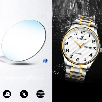 FNGEEN 7811 Middle-aged and Elderly Men Large Digital Dial Quartz Watch