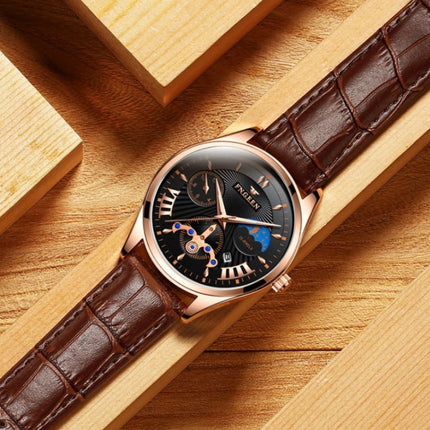 FNGEEN 5606 Men Luminous Casual Quartz Watch