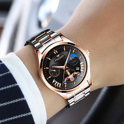 FNGEEN 5606 Men Luminous Casual Quartz Watch