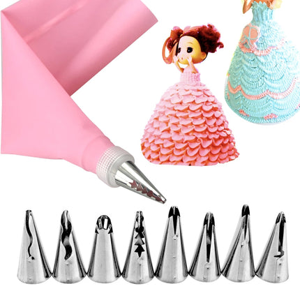 83 in 1  Cake Decorating Mouth Baking Tool Set Icing And Pastry Coloring Utensils, 83 PCS/Set