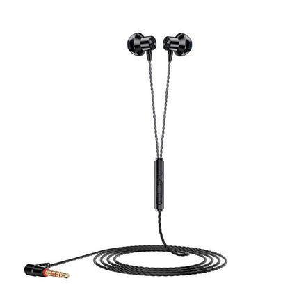 F12 Elbow Earbud Headset Wire Control With Wheat Mobile Phone Headset