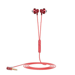 F12 Elbow Earbud Headset Wire Control With Wheat Mobile Phone Headset, 3.5mm Jack (Black), 3.5mm Jack (Red), 3.5mm Jack (Pink), 3.5mm Jack (Gray), Type-C (Black), Type-C (Red), Type-C (Pink), Type-C (Gray), 3.5mm Jack (White)