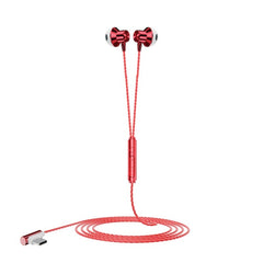 F12 Elbow Earbud Headset Wire Control With Wheat Mobile Phone Headset, 3.5mm Jack (Black), 3.5mm Jack (Red), 3.5mm Jack (Pink), 3.5mm Jack (Gray), Type-C (Black), Type-C (Red), Type-C (Pink), Type-C (Gray), 3.5mm Jack (White)