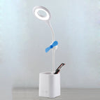 Pen Holder Blue Fan Blade