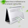 PC Crystal Transparent Laptop Protective Case, For MacBook Retina 12 inch A1534, For MacBook Pro 13.3 inch A1706 & A1989 & A2159 (with Touch Bar), For MacBook Pro 13.3 inch A1708 (with Touch Bar), For MacBook Air 13.3 inch A1932 (2018)