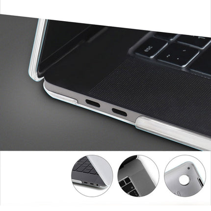 PC Crystal Transparent Laptop Protective Case, For MacBook Air 13.3 inch A2179 & A2337 (2020)
