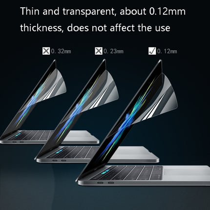0.12mm 4H HD Translucent PET Laptop Screen Protective Film, For MacBook Air 11.6 inch A1465 / A1370, For MacBook Retina 12 inch A1534, For MacBook Pro 13.3 inch A1708 / A1706 / A1989 / A2159, For MacBook Pro 13.3 inch A1278 (with Optical Drive)        ...