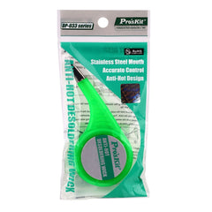 ProsKit Anti-Scalding Tin Suction Wire Tin Suction Tape, DP-033A 2mx1.5mm, DP-033B 2mx2mm, DP-033C 2mx2.5mm, DP-033D 1.5mx3mm, DP-033E 1.5mx3.5mm