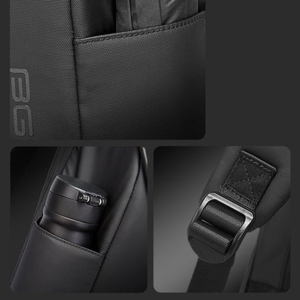 BANGE Men Anti-Theft Backpack Waterproof Large-Capacity Backpack Computer Bag