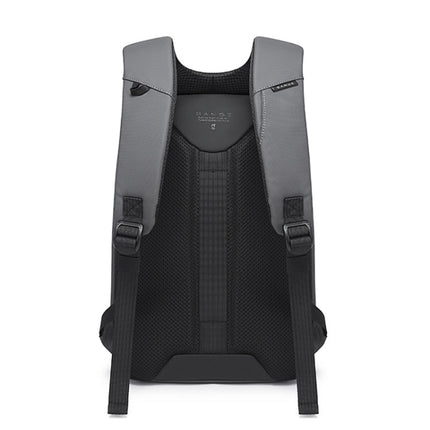 BANEG BG-22188 Fashion Business Anti-Theft Backpack Backpack with External USB Charging Port, Black, Gray