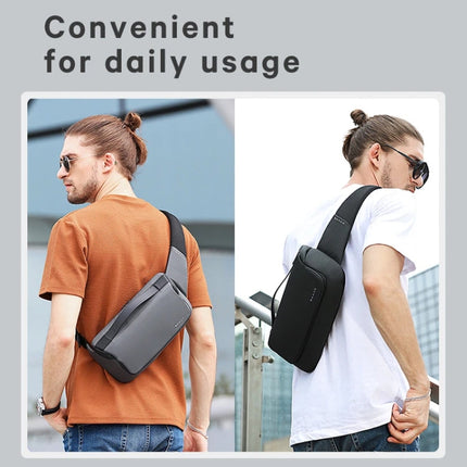 BANGE BG-77202 Men Fashion Chest Bag Waterproof Portable Storage Messenger Bag