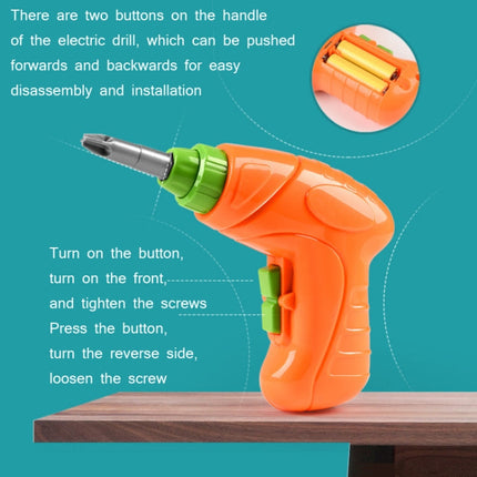 Children Screw-Tightening Electric Drill Toy Manual Assembly Toolbox, Style:, 2D Plane + Manual Drill (188 PCS), 2D Plane + Electric Drill (189 PCS), 3D + Manual Drill (275 PCS), 3D + Electric Drill (276 PCS), 3D + Electric Drill (316 PCS)             ...