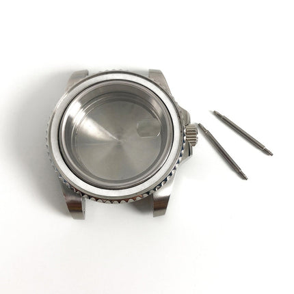 For ETA2836/Pearl 3804 Movement 867 GMT Watch Accessories 40MM Stainless Steel Case, Blue Red, Black Blue, Black Red, Black