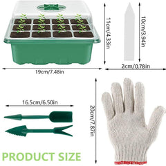 11 PCS / Set Gardening Plant Seedling Cultivation Tools, Plant Seedling Cultivation Tools