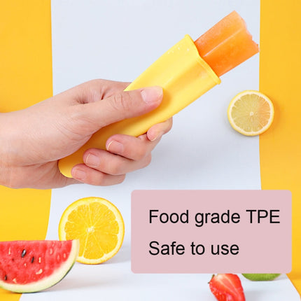 4 in 1 Children Popsicle Mold Set Food Grade Silicone Cream Mold Random Colour Delivery