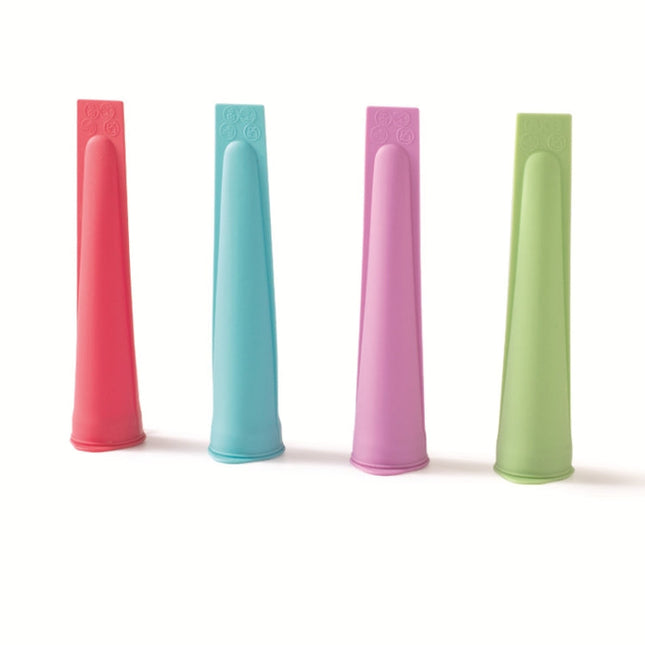 Home-Made Ice Cream Silicone Mold Children Ice Cream Mold Set Random Colour Delivery