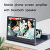 3D High-Definition Mobile Phone Screen Amplifier With Bluetooth Speaker Desktop Stand, Black, White, Pink