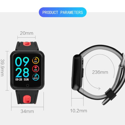 P68 Smart Watches Heart Rate Monitor Blood Pressure Activity Tracker for Xiaomi Band 3 Huawei Color Band 2