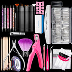 Transparent Semi-sticked Big Set