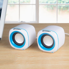 YEEZE A1 Multimedia USB2.0 Desktop Speaker Mini Computer Notebook Speaker, White Blue, White Green, White Purple, White Orange, Black Blue, Black Green, Black Purple, Black Prange, Electroplated Black Gold, Electroplated White, Electroplated Black�����...