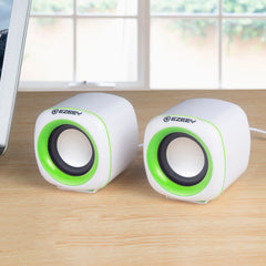 YEEZE A1 Multimedia USB2.0 Desktop Speaker Mini Computer Notebook Speaker, White Blue, White Green, White Purple, White Orange, Black Blue, Black Green, Black Purple, Black Prange, Electroplated Black Gold, Electroplated White, Electroplated Black�����...