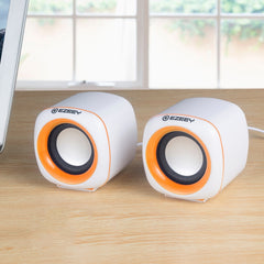 YEEZE A1 Multimedia USB2.0 Desktop Speaker Mini Computer Notebook Speaker, White Blue, White Green, White Purple, White Orange, Black Blue, Black Green, Black Purple, Black Prange, Electroplated Black Gold, Electroplated White, Electroplated Black�����...