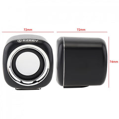 YEEZE A1 Multimedia USB2.0 Desktop Speaker Mini Computer Notebook Speaker, White Blue, White Green, White Purple, White Orange, Black Blue, Black Green, Black Purple, Black Prange, Electroplated Black Gold, Electroplated White, Electroplated Black�����...