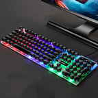 Punk Single Keyboard  Black