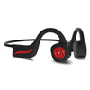 B20 Magnetic Suction Charging Bone Conduction Wireless Swimming Earphone, Gray, Red