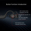 B20 Magnetic Suction Charging Bone Conduction Wireless Swimming Earphone, Gray, Red