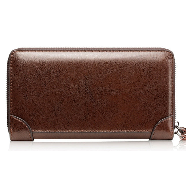 WEIXIER W88  Handbags Men Pu Hand Tested Handbags Multi-Function Wallet, Black, Brown