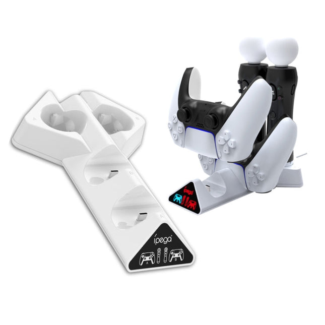 Ipega PG-P5011 Triangle Beast Charger Handle Charger For PS5 / PS MOVE, PG-P5011