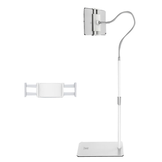 SSKY L6 Bedside Sofa Live Landing Phone Tablet Computer Bracket, Style:, L6 Base Heavy Telescopic Version (White), L6 Phone Version (White), L6 Phone Version (Black), L6 Base Heavy Version (White), L6 Base Heavy Version (Black)