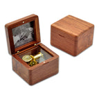 Rosewood Gold-Plated Movement