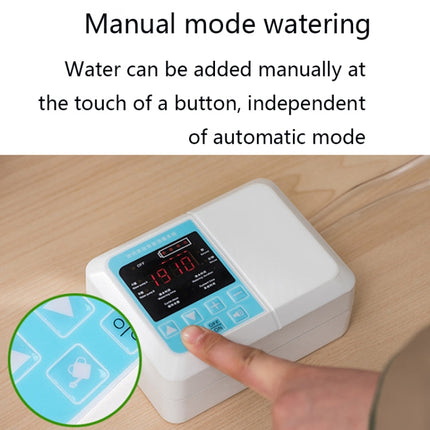G89456 Solar Intelligent Voice Timing Automatic Flower Watering Device Lazy Plant Dripper, Single Pump 10 Sets, Single Pump 15 Sets, Double Pump 15 Sets 10M Tube, Double Pump 20 Sets Drop 15M Tube, Double Pump 30 Sets 20M Tube