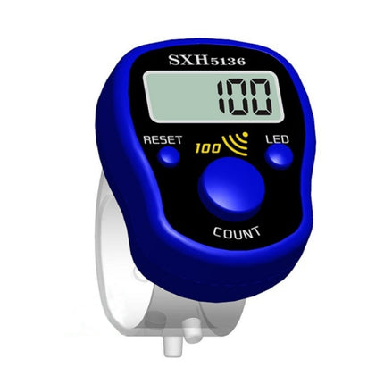 LED Luminous Electronic Counter with Sound Reminder Function After A Hundred, Random Colour Delivery, 4PCS Luminous