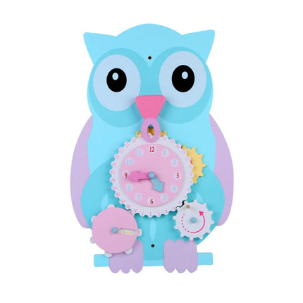 Children Early Education Puzzle Wall Toys Wall Games Montessori Teaching Aids, Style:, Crocodile, Owl, Giraffe, Worm