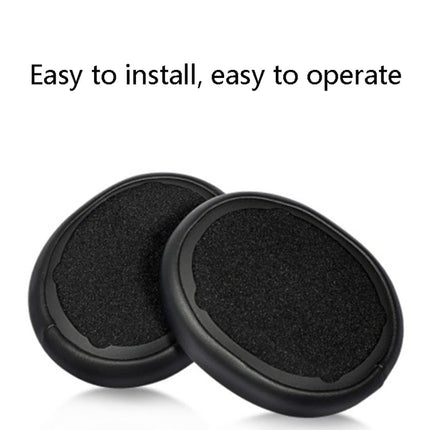 2 PCS Headphones Sponge Cover For Skullcandy Crusher 3.0 Wireless, For Skullcandy Crusher 3.0(Black), For Skullcandy Crusher 3.0(Red)