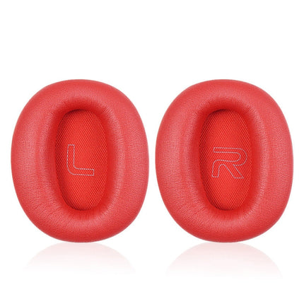 1 Pair Protein Skin Leather Headest Sponge Earmuffs For Edifier W820BT / W808BT / K815 / K815PG1 / H840 / K800 / K830