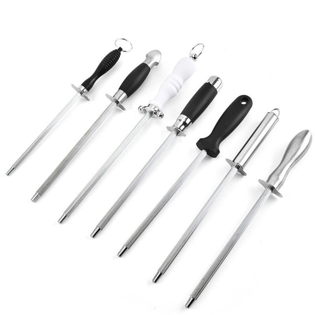 Grinding Rod Stainless Steel Kitchen Sharpening Tool, Style 1, Style 2, Style 3, Style 4, Style 5, Style 6, Style 7