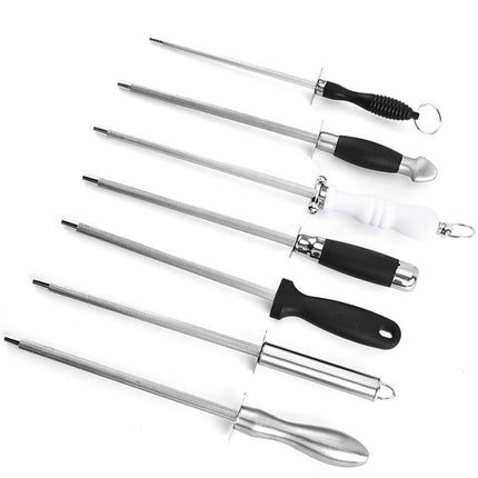 Grinding Rod Stainless Steel Kitchen Sharpening Tool, Style 1, Style 2, Style 3, Style 4, Style 5, Style 6, Style 7